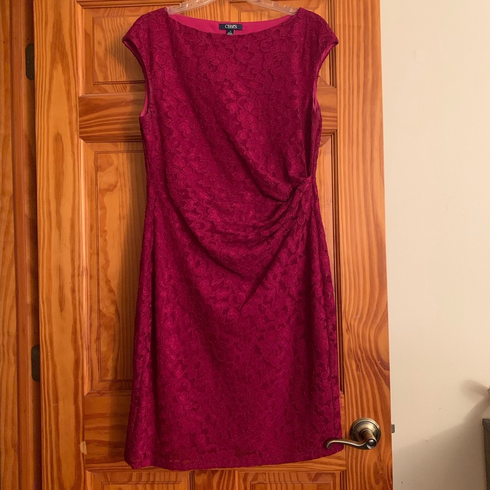 Chaps women’s dress red Sz. 12